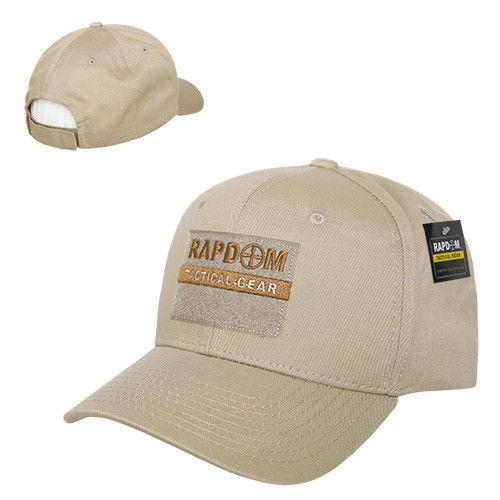 Rapdom USA American Flag Tbl Trl Tactical Operator Cotton Baseball Hats Caps-RDT-KHA-