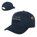 Rapdom USA American Flag Tbl Trl Tactical Operator Cotton Baseball Hats Caps-RDT-NVY-