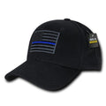 Rapdom USA American Flag Tbl Trl Tactical Operator Cotton Baseball Hats Caps-TBL-BLK-