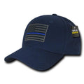 Rapdom USA American Flag Tbl Trl Tactical Operator Cotton Baseball Hats Caps-TBL-NVY-
