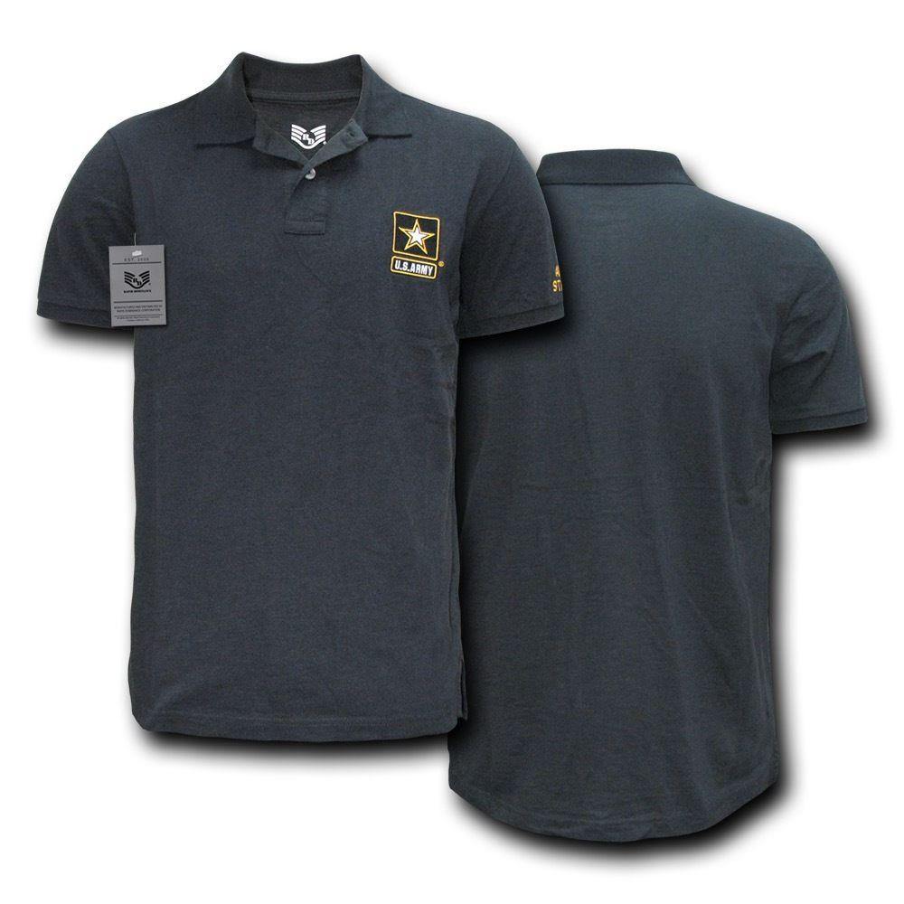 Rapid Choice Polo Lightweight Military Air Force Marine Navy Army T-Shirts Tees-Air Force - Navy-Regular-Small