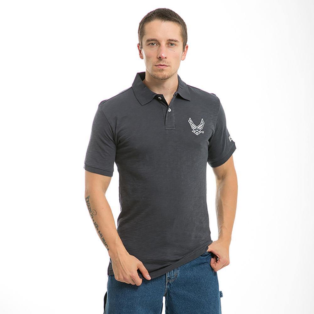 Rapid Choice Polo Lightweight Military Air Force Marine Navy Army T-Shirts Tees-Air Force - Navy-Regular-Small