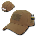 Rapid Dom 6 Panel Patch Hats Caps Cotton Military Tactical Structured Operator-COYOTE-