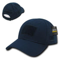 Rapid Dom 6 Panel Patch Hats Caps Cotton Military Tactical Structured Operator-NAVY-