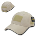 Rapid Dom 6 Panel Patch Hats Caps Cotton Military Tactical Structured Operator-STONE-