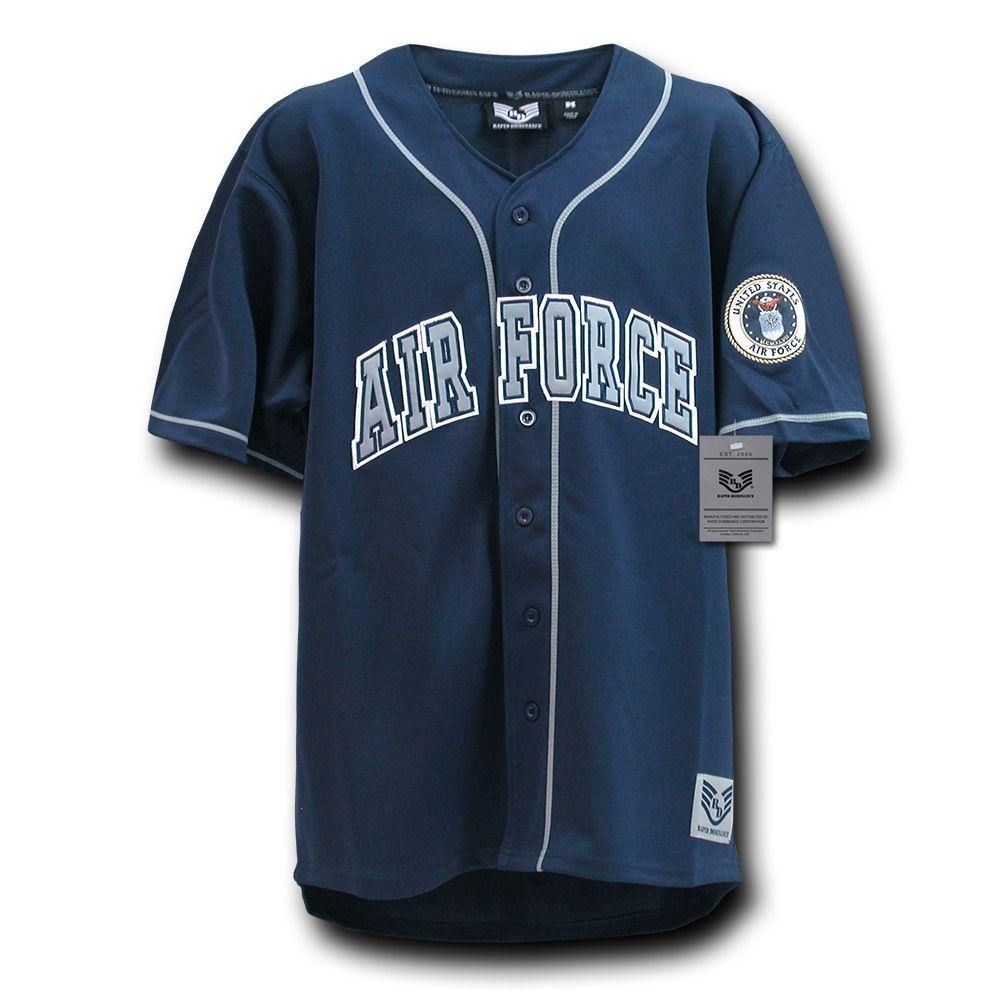 Rapid Dominance Air Force Military Army Navy Jersey Sports Baseball Football-Air Force - Navy-Regular-Small
