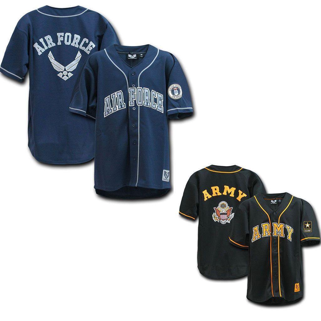 Rapid Dominance Air Force Military Army Navy Jersey Sports Baseball Football-Air Force - Navy-Regular-Small