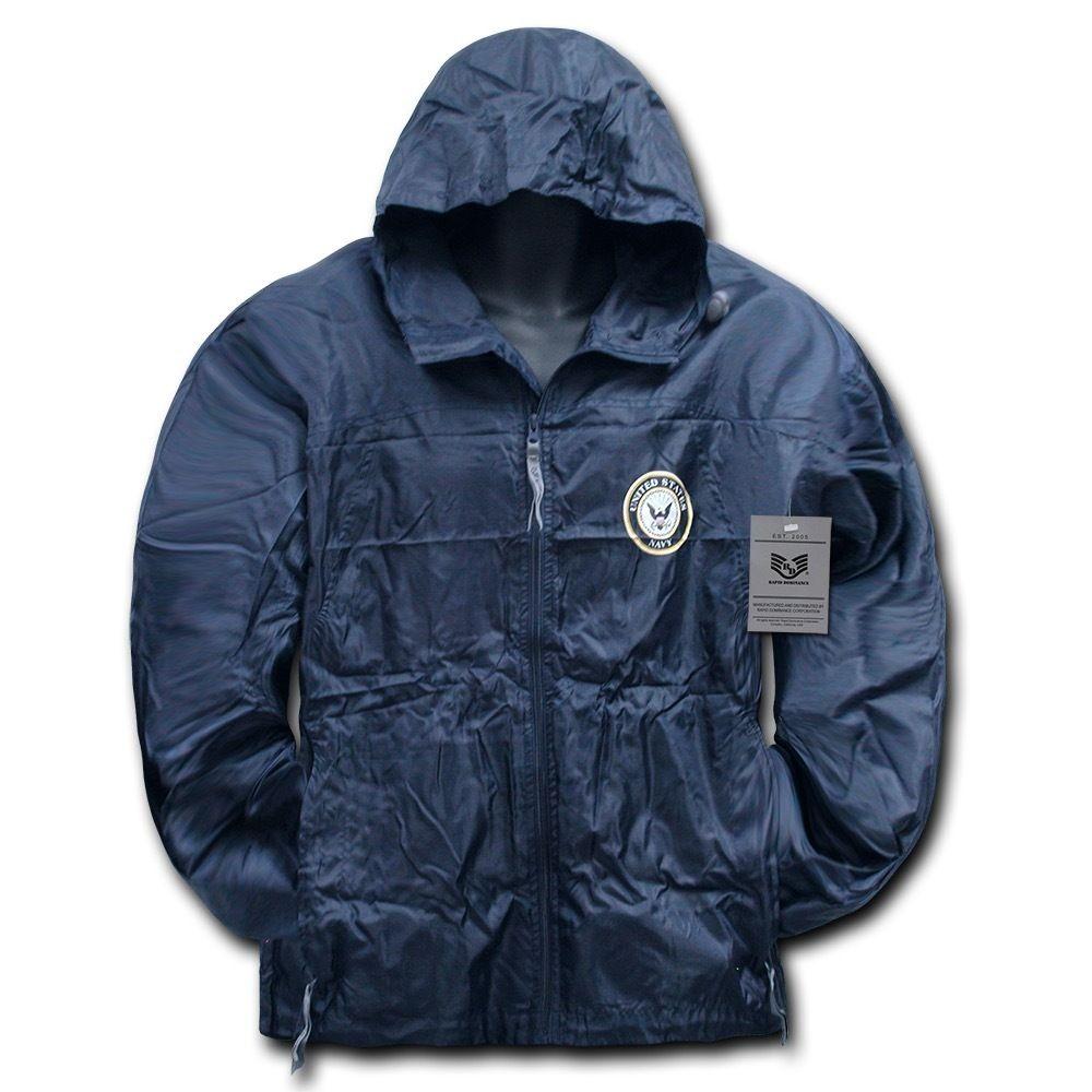 Rapid Dominance Air Force Navy Police Security Military Windbreaker Jacket-Air Force - Navy-Regular-Medium