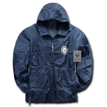 Rapid Dominance Air Force Navy Police Security Military Windbreaker Jacket-Air Force - Navy-Regular-Medium
