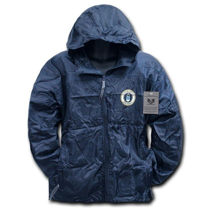 Rapid Dominance Air Force Navy Police Security Military Windbreaker Jacket-Air Force - Navy-Regular-Medium