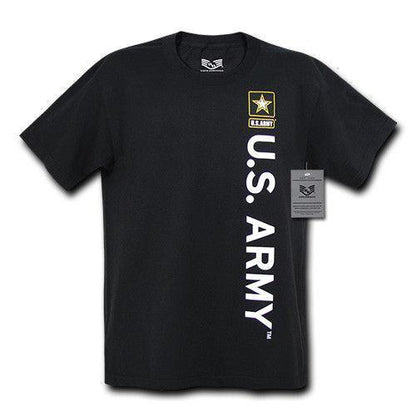 Rapid Dominance Licensed Military Cotton Screen Printed T-Shirts Tees-Air Force- Navy-Small-