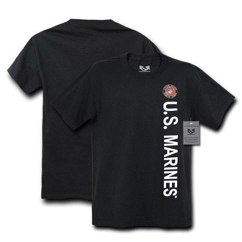 Rapid Dominance Licensed Military Cotton Screen Printed T-Shirts Tees-Air Force- Navy-Small-