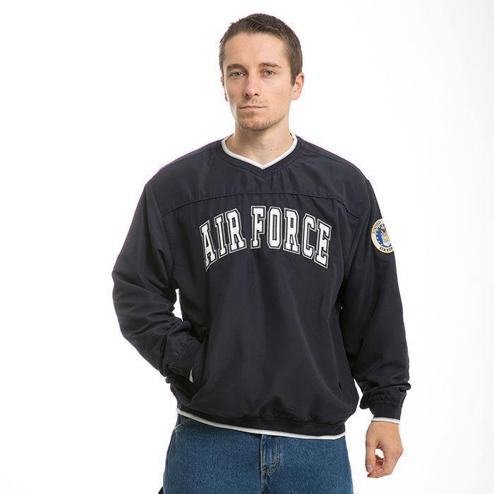 Rapid Dominance Microfiber Military Pullover Winter Navy Air Force Army Marines-Air Force - Navy-Regular-X-Large