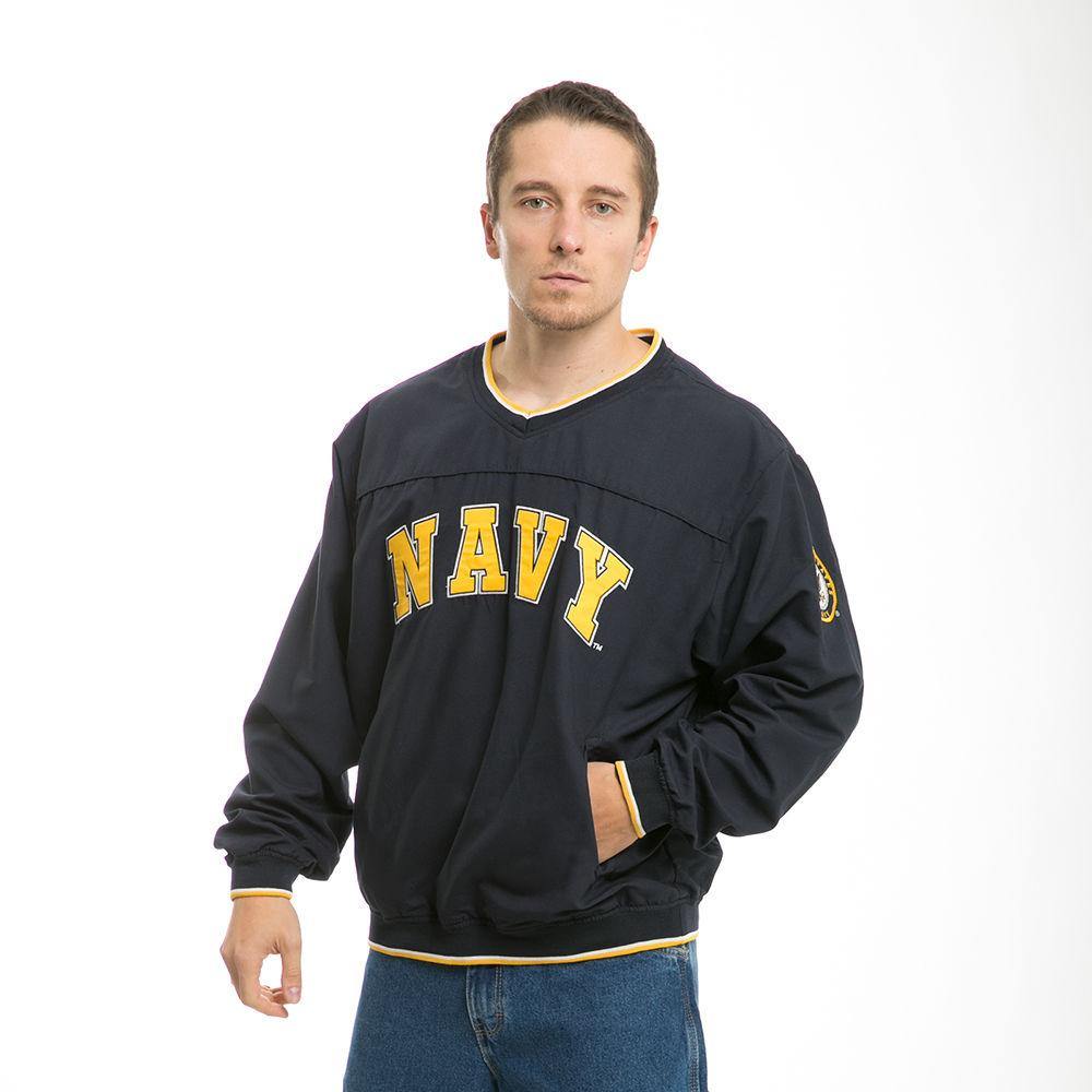 Rapid Dominance Microfiber Military Pullover Winter Navy Air Force Army Marines-Air Force - Navy-Regular-X-Large