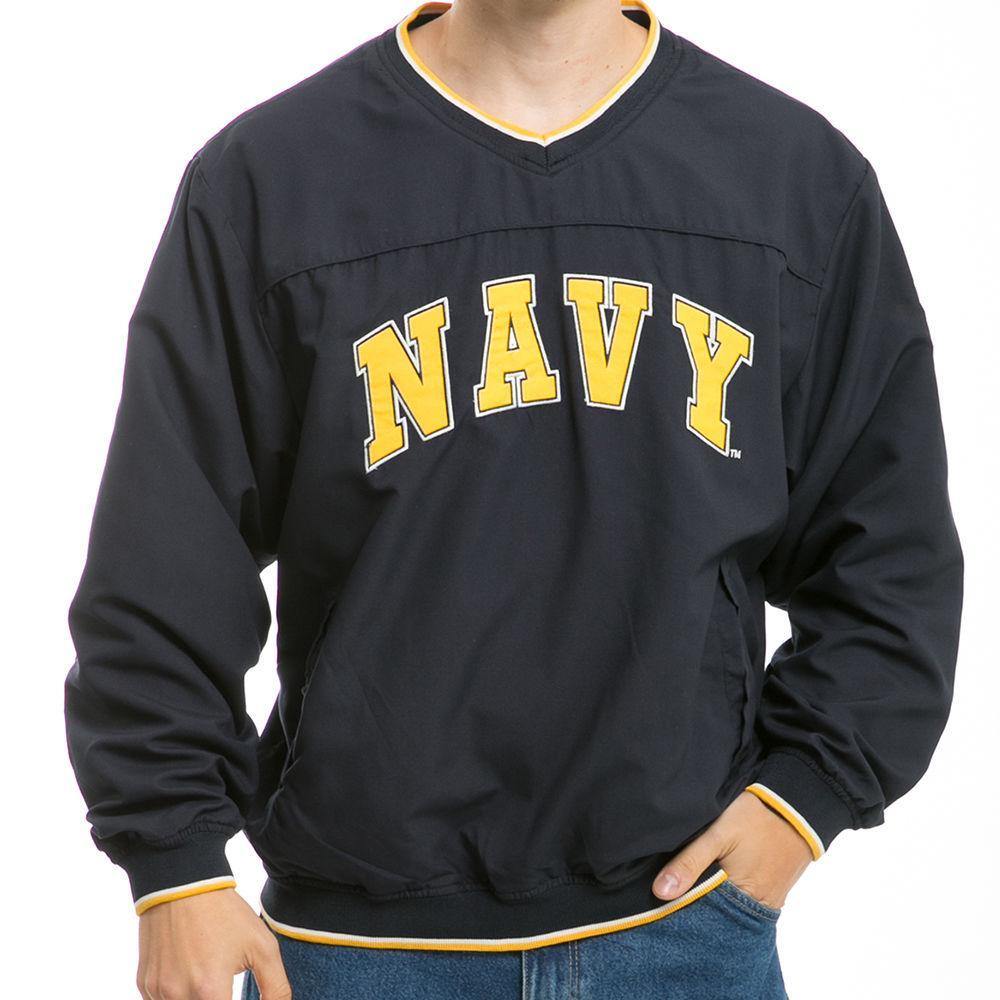 Rapid Dominance Microfiber Military Pullover Winter Navy Air Force Army Marines-Air Force - Navy-Regular-X-Large