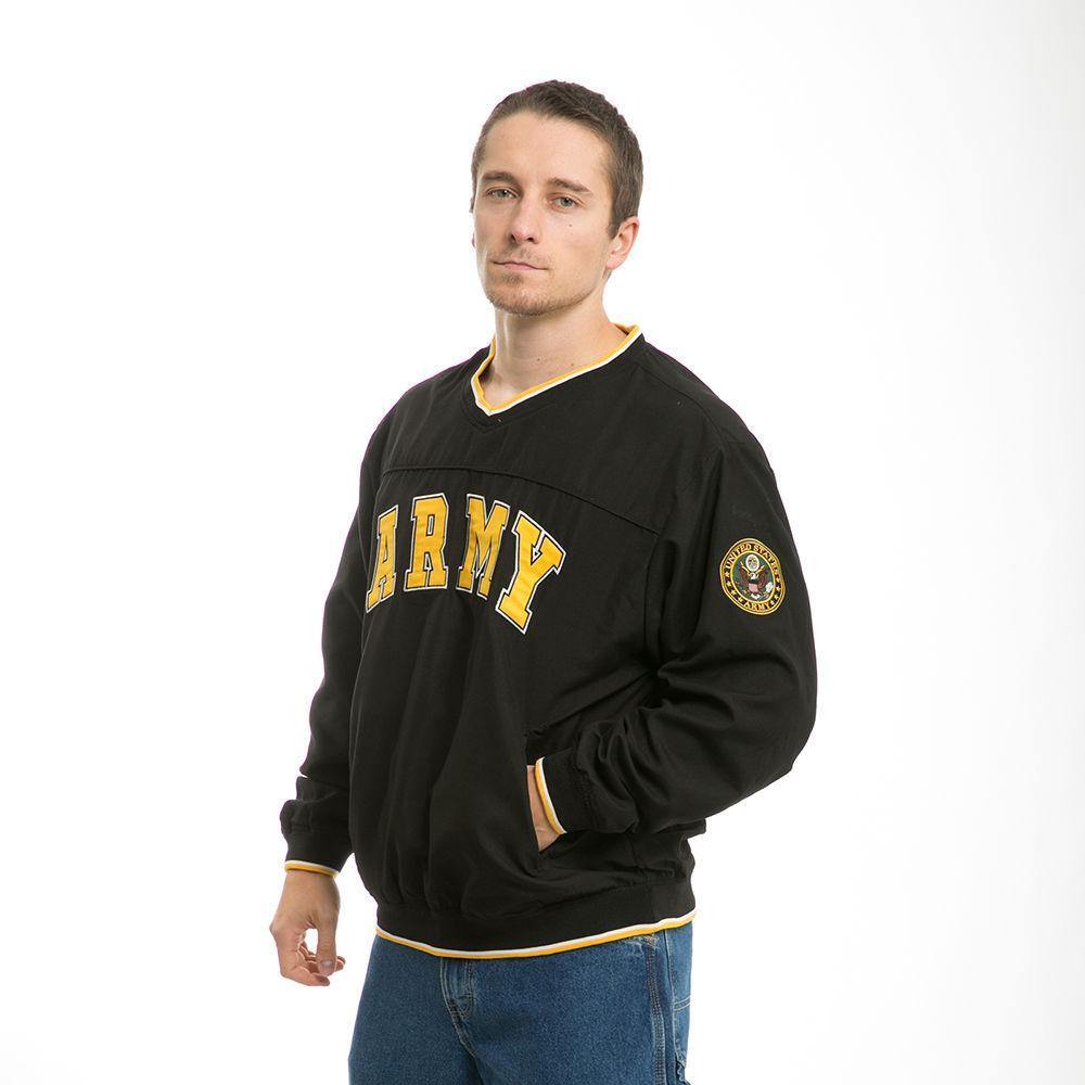 Rapid Dominance Microfiber Military Pullover Winter Navy Air Force Army Marines-Air Force - Navy-Regular-X-Large
