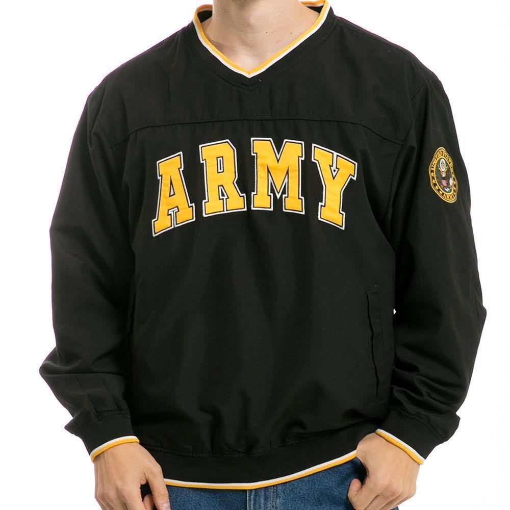 Rapid Dominance Microfiber Military Pullover Winter Navy Air Force Army Marines-Air Force - Navy-Regular-X-Large