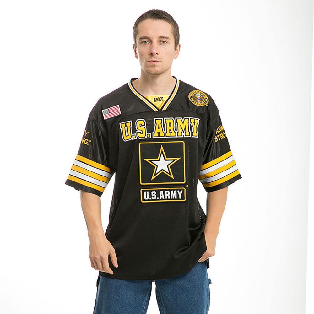 Rapid Dominance Military Football Jersey Navy Air Force Army Marines T Shirts-Air Force - Navy-Regular-X-Large