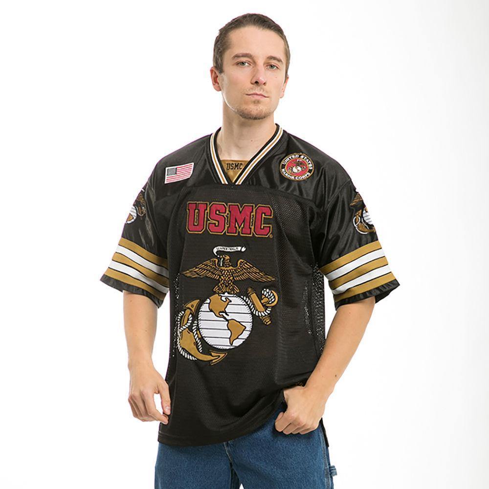 Rapid Dominance Military Football Jersey Navy Air Force Army Marines T Shirts-Air Force - Navy-Regular-X-Large
