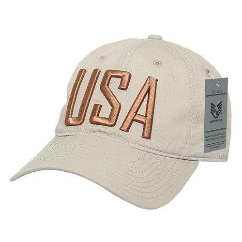 Rapid Dominance Relaxed 6 Panel Ripstop USA American Flag Dad Hats Caps-USA2-ACU-