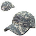 Rapid Dominance Relaxed 6 Panel Ripstop USA Flag Dad Hats Caps-USA-ACU-