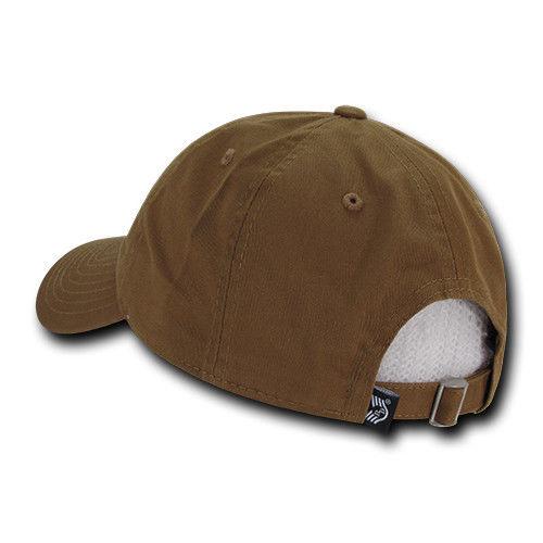 Rapid Dominance Cotton Polo USA American Flag Small Stamp Baseball Dad Caps Hats-Black-