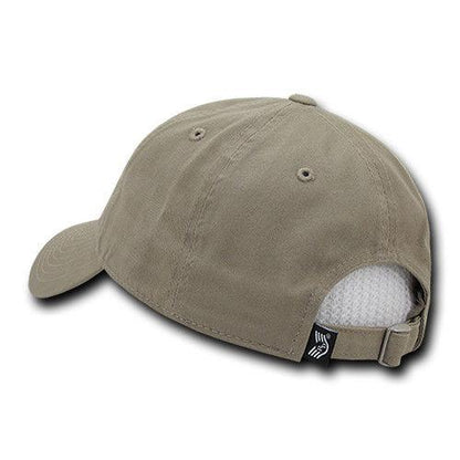 Rapid Dominance Cotton Polo USA American Flag Small Stamp Baseball Dad Caps Hats-Black-