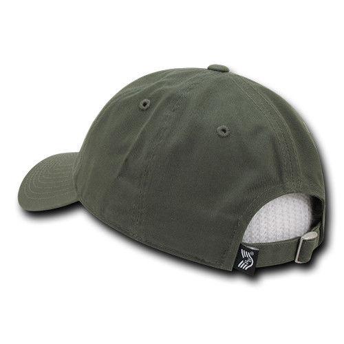 Rapid Dominance Cotton Polo USA American Flag Small Stamp Baseball Dad Caps Hats-Black-