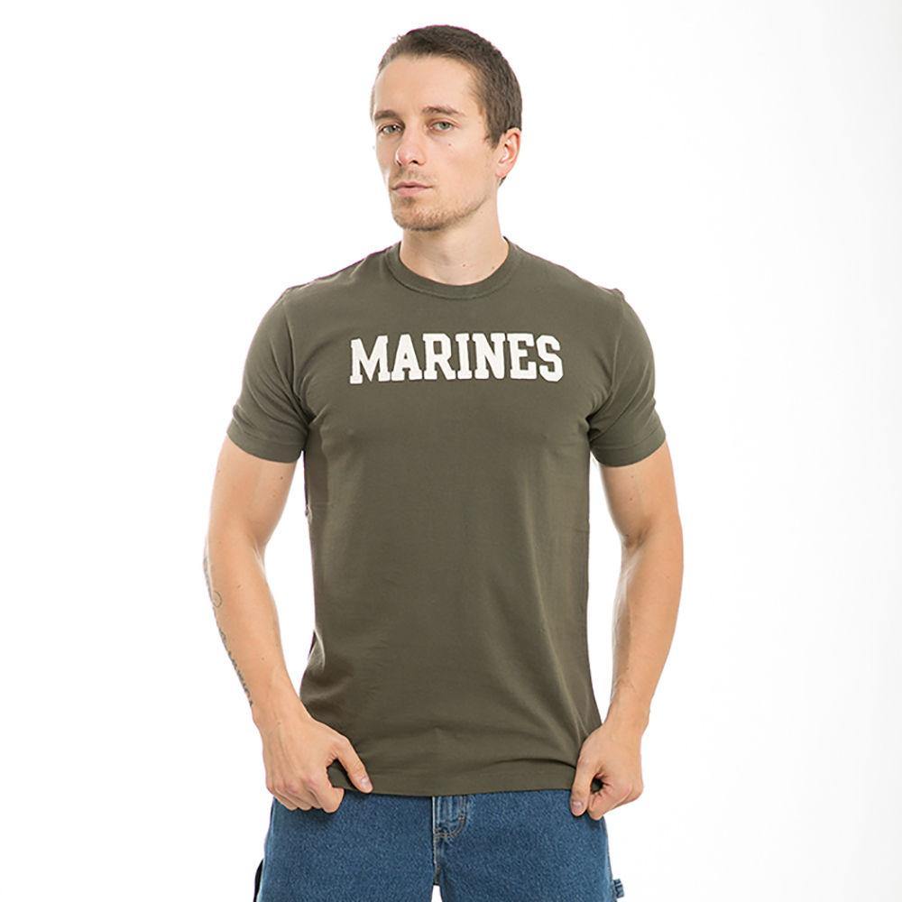 Rapid Felt Applique Military Air Force Navy Marine Navy Army T-Shirts Tees-Air Force - Heather Grey-Regular-Medium