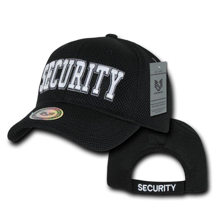 Rapid Fire Department Police Security Air Mesh Baseball Caps Hats-Police navy-