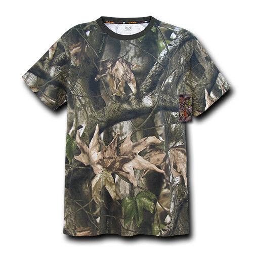 Rapid Hybricam Cotton Grey Bark Classic Fit Camouflage T-Shirt Tees-Grey Bark-Regular-Small