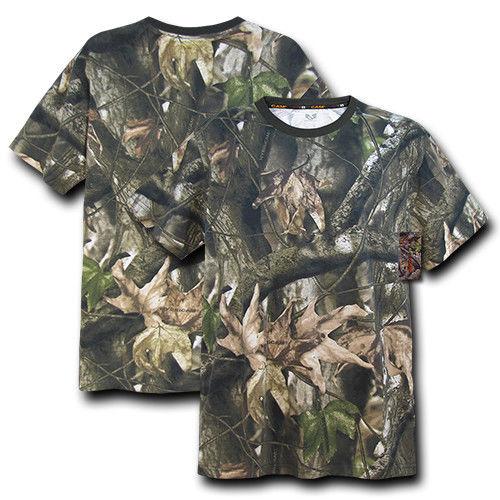 Rapid Hybricam Cotton Grey Bark Classic Fit Camouflage T-Shirt Tees-Grey Bark-Regular-Small