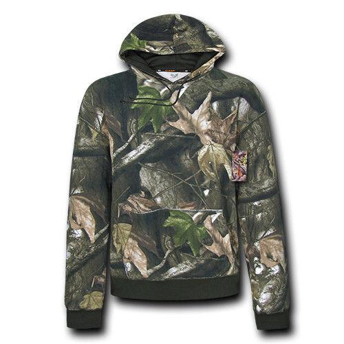 Rapid Hybricam Hunting Grey Bark Camouflage Drawstring Pullover Hoodie Jacket-Grey Bark-Regular-Small