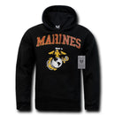 Rapid Dominance Marines Military Hoodie Sweatshirt Pullover Sweater Long Sleeve Fleece-Marine - Black-Regular-Small 2 image
