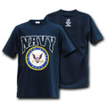 Rapid Dominance Military Air Force Marine Navy Army Law Enforcement T-Shirts Tees-Navy- Navy-Regular-Small