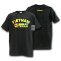 Rapid Dominance Military Air Force Marine Navy Army Law Enforcement T-Shirts Tees-Vietnam - Black-Regular-Small