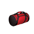 Roll Round 18 Inch Duffle Bags Two Tone Travel Sports Gym Carry-On Luggage-Red/Black-