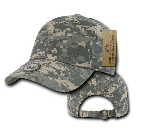 Rapid Dominance Relaxed Cotton Military Vintage Washed Polo Camo Camouflage Baseball Hats Caps!-Woodland Camouflage-