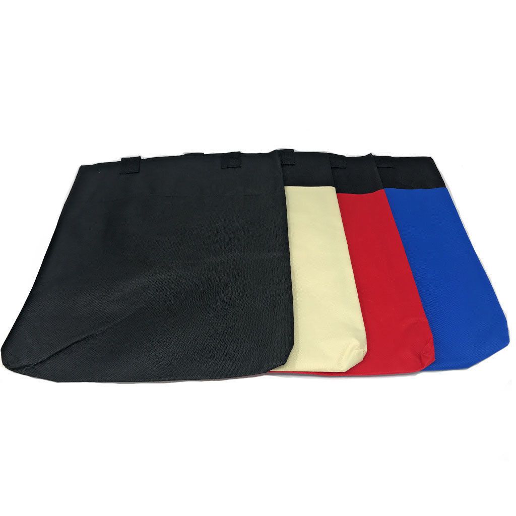Reusable Grocery Shopping Totes Bags Travel Gym Sports Plain 14X15-Royal/Black-