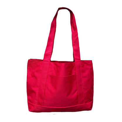 Reusable Grocery Shopping Tote Bags With Wide Bottom Gusset Travel Gym Sports-ROYAL-