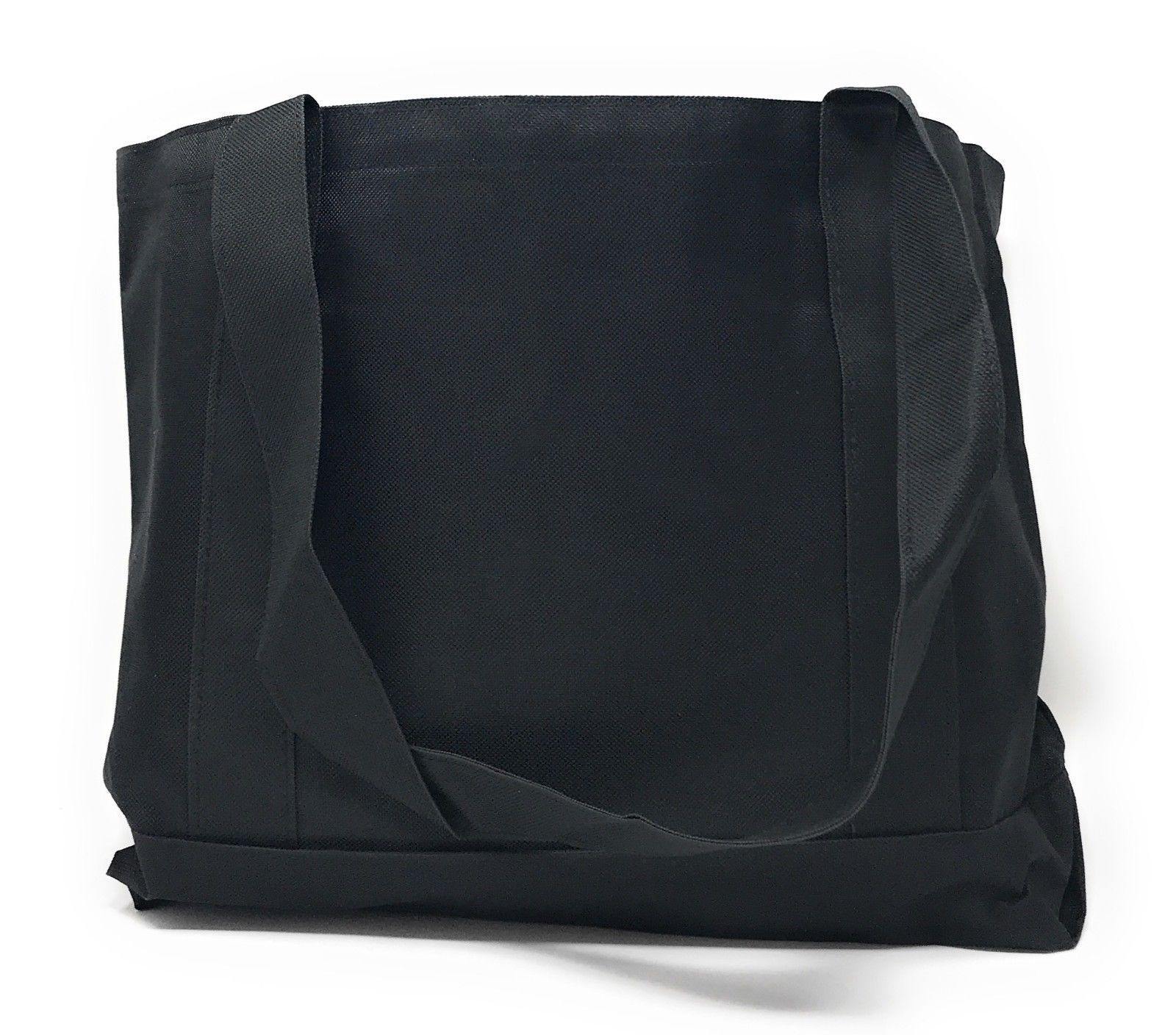 Reusable Grocery Shopping Tote Bags With Wide Bottom Gusset Travel Gym Sports-ROYAL-