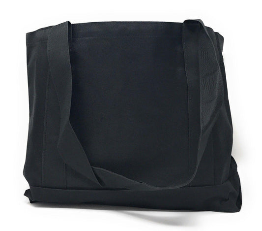 Reusable Grocery Shopping Tote Bags With Wide Bottom Gusset Travel Gym Sports-ROYAL-