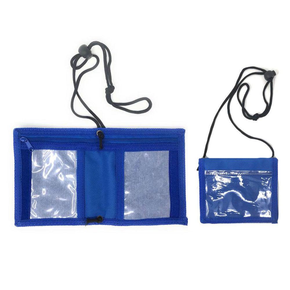 5 Conference Badges Id Card Holders Bi Fold Trade Show Wallets Wholesale Bulk-