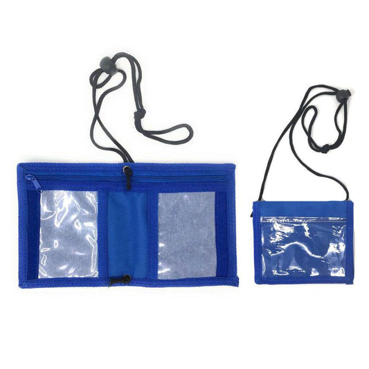 5 Conference Badges Id Card Holders Bi Fold Trade Show Wallets Wholesale Bulk-