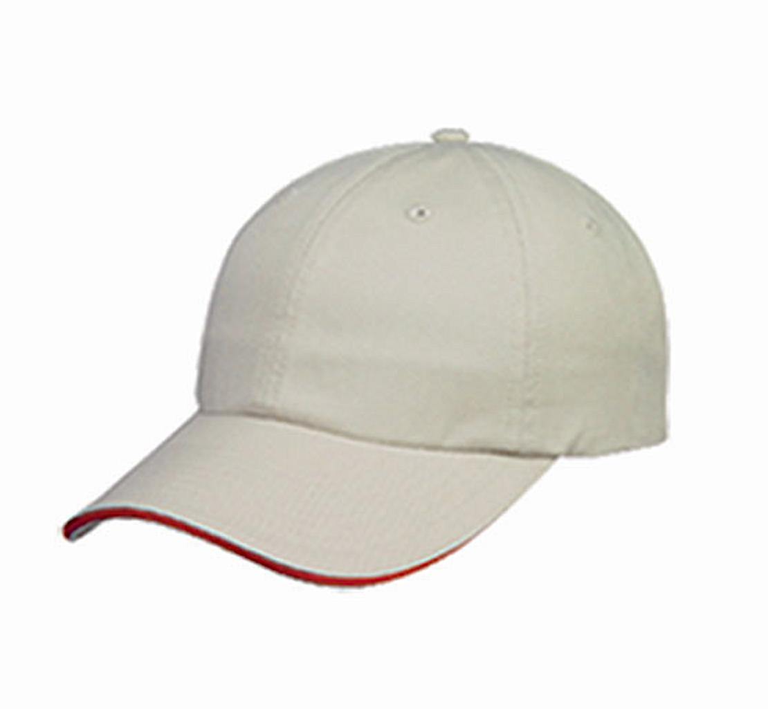 1 Dozen Sandwich Baseball Low Crown 6 Panel Caps Hats Washed Cotton Wholesale-