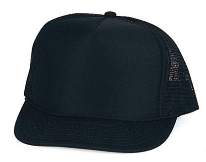 1 Dozen Foam Mesh 5 Panel Baseball Caps Hats Youth Boys Girls Kids Wholesale-