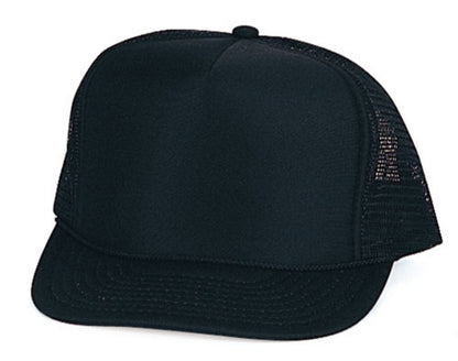 5 Hats Lot Youth Boys Girls Kids Foam Mesh 5 Panel Baseball Caps Wholesale Bulk-