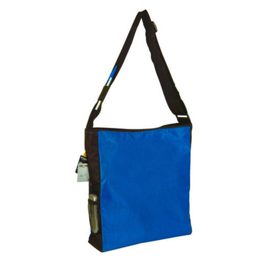 Reusable Grocery Shopping Tote Totes Bag Bags Side Zippered Pockets-Red / Black-
