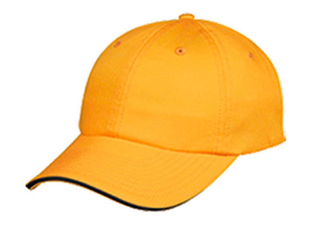 1 Dozen Sandwich Baseball Low Crown 6 Panel Caps Hats Washed Cotton Wholesale-