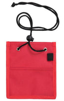 100 Conference Badges Id Card Holder Trade Show Badge Zipper Wholesale Bulk 5X6-RED- 3 image